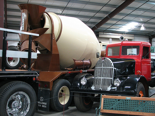 Cook Brothers M310 Half-Cab and Chassis with 604 Callenge Mixer